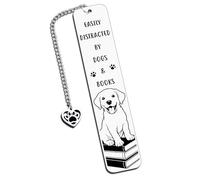 Cadeaux Labrador Retriever, cadeaux pour les amateurs de chiens, cadeaux pour les propriétaires, hommes et femmes, marque-pages amusants pour femmes et hommes, cadeaux de Noël pour les amoureux des