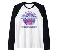 Cadeaux nostalgiques « I'm I m Older Than The Internet » des années 1980 et 1990 Manche Raglan
