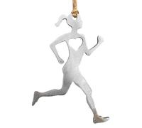 Cadeaux Pendentif Fille En Cours D'exécution Pour Les Amateurs De Sport