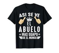 Cadeaux pour Abuelo Dia Del Padre T-Shirt Guapo Abuelo T-Shirt