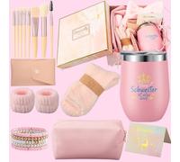 Cadeaux pour adolescentes - Avec gobelet isotherme et carte - Cadeaux parfaits pour filles de 9, 10, 11, 12, 13, 14, 15, 16 ans, adorable cadeau d'anniversaire pour fille, choses cool pour les filles