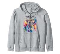 Cadeaux pour Animaux de Compagnie Funny Labrador Retriever Pawsitive Vibes Only Sweat à Capuche