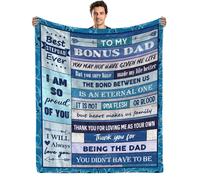 Cadeaux pour beau-père AJIIUSV de la part de sa fille, cadeaux pour la fête des pères, couvertures bonus pour papa, cadeaux d'anniversaire, de No