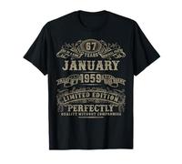 Cadeaux pour Enfants de 67 Ans 67e Anniversaire de Janvier 1959 Édition limitée T-Shirt