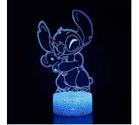 Cadeaux pour enfants, veilleuse avec télécommande et Smart Touch, 16 couleurs changeantes, jouets à intensité variable, comme lampe