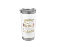 Cadeaux pour femmes - Béni par Dieu gâté par mon mari - Wives Gobelet isotherme en acier inoxydable double paroi