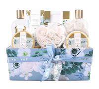 Cadeaux pour Femmes - Ensemble Cadeau Spa Luxetique, 12 Ensembles de Bain à la Fleur de Jasmin avec Huile Essentielle, Bain Moussant, Lotion pour le Corps, Coffrets Cadeaux pour Femmes, Idées de
