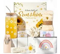 Cadeaux Pour Filles Adolescentes 9 10 11 12 13 14 15 16 17 18 Ans,Cadeau D'anniversaire Noël Jour De L'enfant Pour Sœur Fille Petite-Fille Verre,Pinceaux De Maquillage Trousse De Toilette Bracelet
