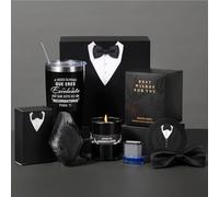 Cadeaux pour homme avec tasse pour Noël/Saint-Valentin/anniversaire/retraite, Set cadeau personnalisé pour père, mari, petit ami, collègue