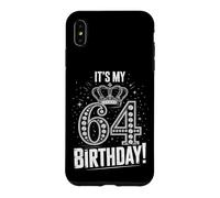 Cadeaux pour Hommes et Femmes de 64 Ans, C'est Mon 64e Anniversaire Coque pour iPhone XS Max