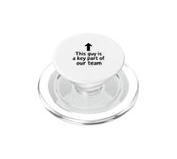 Cadeaux pour Les employés Appréciation du Personnel de Bureau, collègue, Patron PopSockets PopGrip pour MagSafe