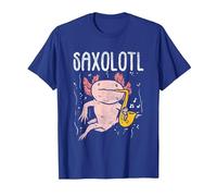 Cadeaux pour Les Joueurs de Saxophone, idées Cadeaux de Saxophone T-Shirt, Homme, Bleu Royal, 3XL