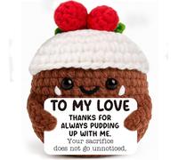 Cadeaux pour lui, elle, petit ami, petite amie, « To My Love » au crochet fait à la main, cadeau d'anniversaire pour homme, femme, couple, mari, épouse, cadeau romantique « I Love You » pour mariage