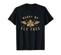 Cadeaux pour pilotes - Marry Me Fly Free T-Shirt