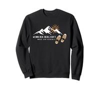 Cadeaux pour randonneurs et alpinistes - When The Mountain Calls Sweatshirt
