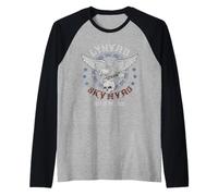 Cadeaux rétro américains Best of The Eagle Rock de Lynyrd Skynyrd Manche Raglan