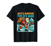 Cadeaux Survive The Ice Age Glacial Santa Xmas T-Shirt