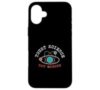 Cadeaux Vintage Trust Science Not Morons Funny Science Lovers Coque pour iPhone 16 Plus