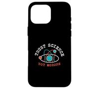 Cadeaux Vintage Trust Science Not Morons Funny Science Lovers Coque pour iPhone 16 Pro Max