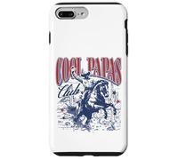 Cadeaux western vintage Cool Papas Club, cow-boy, papa et papy Coque pour iPhone 7 Plus/8 Plus