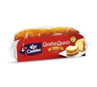 CADELAC - Quatre-quarts pur beurre KER | Gâteau moelleux et savoureux | Idéal pour le goûter | le gâteau de 200g | LOT DE 4