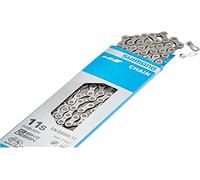 Shimano Deore Xt E8000 Quick Link Chain Argenté 126 Links Silver