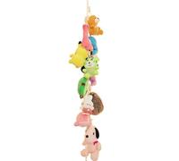 Cadena de almacenamiento de juguetes de peluche de 2 m | Cadena para colgar juguetes de peluche avec 20 clips, organisateur de guardarropa avec 20 clips, cadena de almacenamiento organizador de