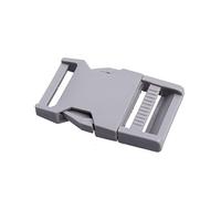 CADENABEAR Boucles de libération 20pcs / lot 1 "25 mm de Large Version latérale de Largeur de Large for Le Bracelet Paracord Boucle (Color : Grijs, Size : 25mm Wide)