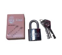 Cadenas 30mm À Clé Laiton Chromé Et Arc en inox Système Abloy + 3 clés