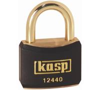 Cadenas 40 mm avec serrure à clé Kasp K12440BLAA1 or-jaune 1 pc(s)