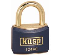 Cadenas 40 mm avec serrure à clé Kasp K12440BLUA1 or-jaune 1 pc(s)