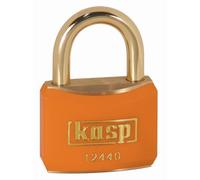 Cadenas 40 mm avec serrure à clé Kasp K12440ORAD or-jaune 1 pc(s)
