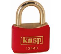 Cadenas 40 mm avec serrure à clé Kasp K12440REDA1 or-jaune 1 pc(s)