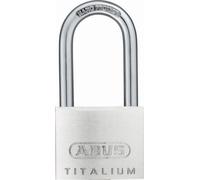 ABUS Titalium 64TI/40HB40 à anse haute - Cadenas de cave avec corps de serrure en aluminium spécial - anse en acier trempé - niveau de sécurité ABUS 5