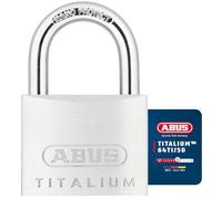 ABUS Cadenas 64 Titalium 64TI/50 KA, 50 × 77 × 17 mm, entrouvrant