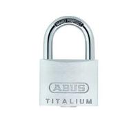 Cadenas à clé - corps Titalium? - anse acier cémenté - 64TI/40 KA6411 ABUS