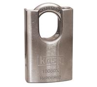 Kasp Security Cadenas K18060XD – Fermeture différente, Serrure à clé, Argent