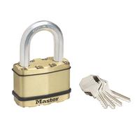 Cadenas à anse longue résistant aux intempéries en acier laminé Master Lock Excell 64mm