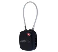 Boompods Cadenas Valise avec Fonction de Localisation - Cadenas Connectée avec Traceur Compatible avec Apple Find My App, Verrou Intelligent TSA pour Valise et Bagages, Batterie Rechargeable - Noir