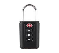 Cadenas à bagages accepté - 1 cadenas à combinaison | Cadenas à combinaison approuvé pour valises | Loocks de code de sac à bagages | Définissez vos propres chiffres en acier inoxydable pour valise