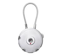 Cadenas à bagages - de zinc | Cadenas de voyage sécurisés et cadenas à combinaison | Serrure compacte avec mot de passe à chiffres pour sacs de voyage antivol, valises et sécurité d