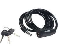 Cadenas à câble - 8 x 1200 mm, résistant et flexible, idéal pour les vélos. Offre sécurité et confort dans votre utilisation quotidienne. *