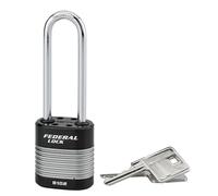 Cadenas à clé à anse fermée toutes conditions météorologiques en acier 44mm Thirard