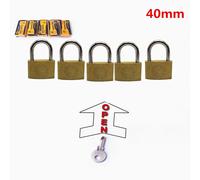 Cadenas n cuivre 20/30/40/50mm, 5 pièces, pour porte en bois, livraison gratuite 25 mm