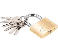 Cadenas à clé en laiton - 48 mm Multicolore