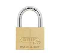 Cadenas à clé en laiton 75/40mm EC75 ABUS