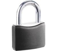 Cadenas à clé - en laiton, acier et aluminium - 43 mm [AGT]