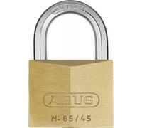Cadenas à clé - laiton - anse cémentée - entrouvrant - 65/30 KA 301 ABUS