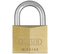 Cadenas à clé - laiton - anse cémentée - entrouvrant - 65/50 KA 501 ABUS