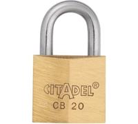 Cadenas à clé - laiton massif - 30 mm - Citadel CB30 ABUS